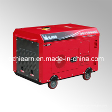 Zwei Zylinder Silent Typ Diesel Generator Set Rote Farbe (DG15000SE)